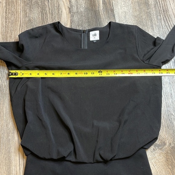 Cabi Women’s #5205 Black Indulgence Layered Career Blouse, size xs - Picture 10 of 12